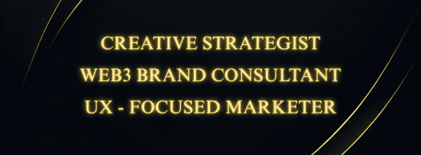 Creative Designer & Brand Strategist | Logos, Web3 Visuals, Dashboards, Pitch Decks, UX/UI & More