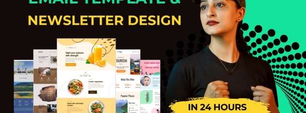 I will design a Responsive Email Template or Newsletter for you