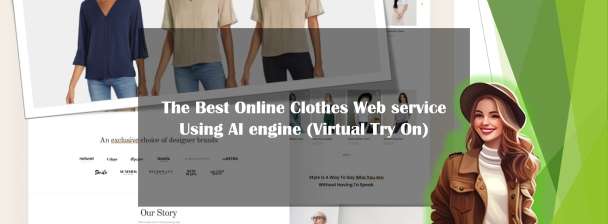 I'll provide the best online clothes web service using AI engine