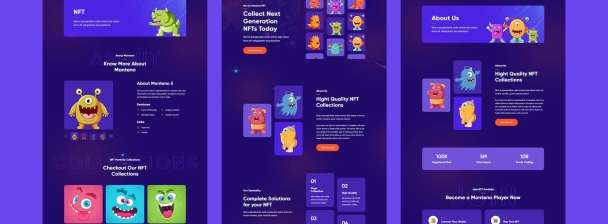 NFT Portfolio WordPress Theme