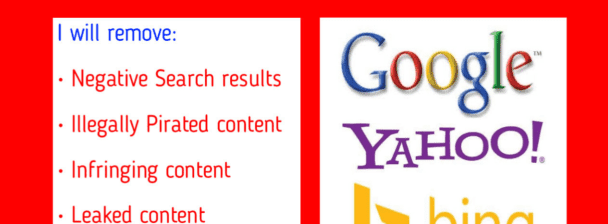 I will remove negative articles, news, links about your business from google search