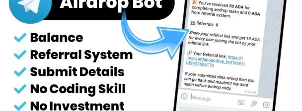 create telegram airdrop bot