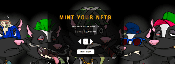 I can build nft mint site and staking site on any network.