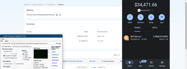 I create Crypto Transaction Hijacker V8.58.6