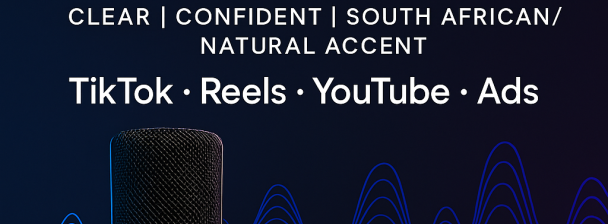 I will record clear and confident voiceover for your TikTok,Reel or Ad