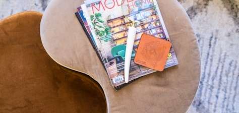 I will design a custom tailored magazine cover specifically for your brand