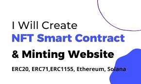 I will develop nft minting engine and nft smart contract