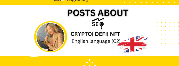 Posts about Crypto, Blockchain, NFT, DeFi