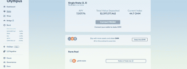 Fork Olympus Dao, Ring finance fork, Dao OHM fork