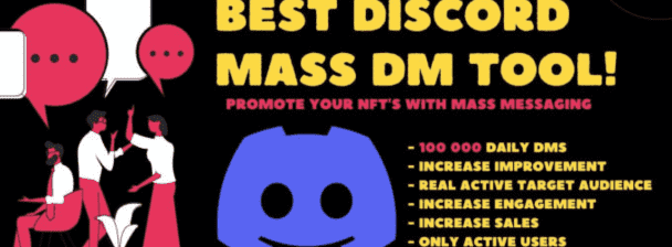 I will create discord mass DM, discord DM, discord