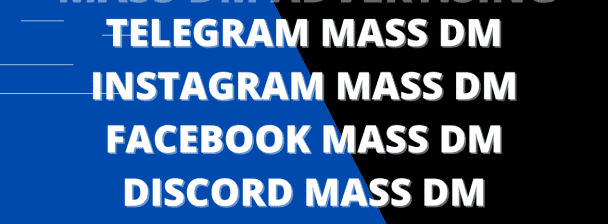 i will do 1k telegram mass dm, discord mass dm, twitter mass dm, Instagram mass dm, Facebook mass dm