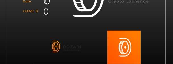 I designed logo for dozari exchamge