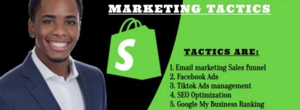 I will do ROI ecommerce Shopify marketing, Shopify promotion to boost sales
