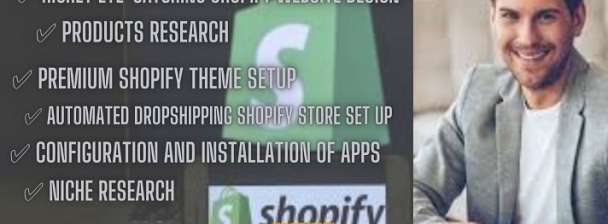 design shopify ecommerce website, build shopify online store