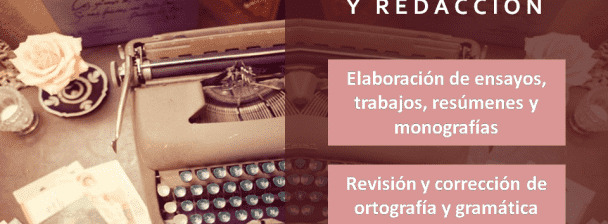 Redacción y transcripción