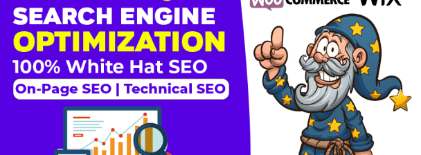 I will optimize website onpage technical SEO service wordpress shopify wix squarespace