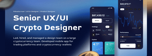 Crypto UI/UX Designer