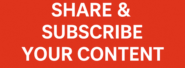 "I Will Like, Comment, Share & Subscribe to Your Videos"