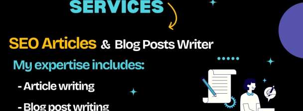 I will be your writer for SEO articles and blog posts.