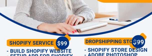 I will build profitable shopify dropshipping store or shopify website design