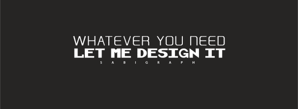 I will design whatever you want