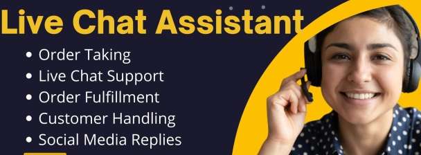 I will be your live chat support and email support representative