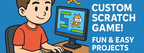 I will create a fun and custom Scratch game for you