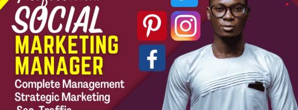 I will be your social media marketing manager, Social virtual assistant
