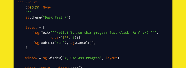 Program with python