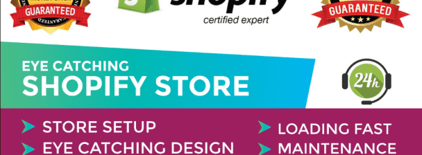 You will get an Shopify store design, Shopify marketing, Product research, Shopify SEO