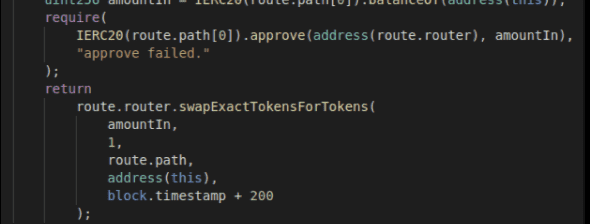 Selling Polygon Crypto Arbitrage bot