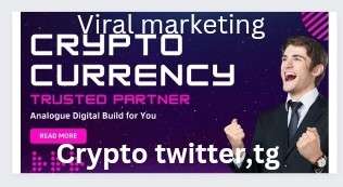 I will grow your crypto account organic & get it verified...promote crypto investment site..hire me for mod too🔥