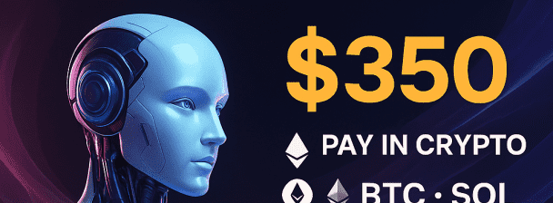 I will build custom AI & no‑code automations (GPT, n8n, Make) — pay $350 in ETH, BTC or SOL
