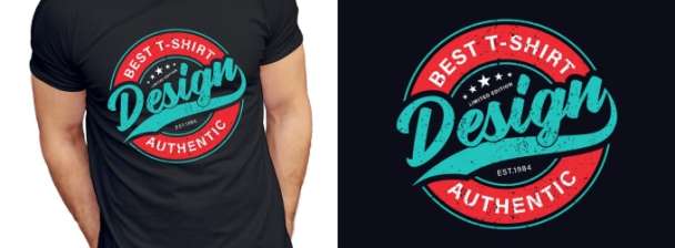 I will design an exceptional, creative and eye catching 3d 70s vintage retro typography for logo, t shirt