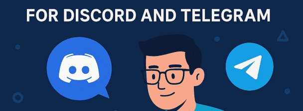 I will be your Web3 community moderator for Discord and Telegram