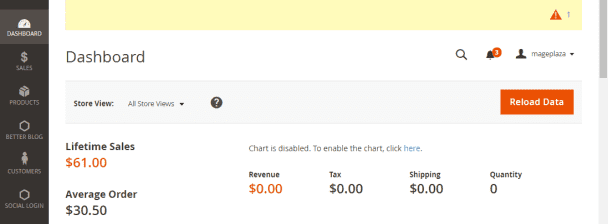 Magento2 backend developing