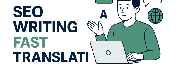 I will translate between English and 5 major languages + fast typing service