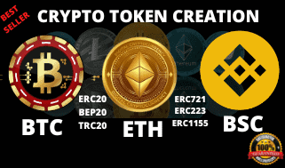 I will create erc20, bep20, defi token with smart contract