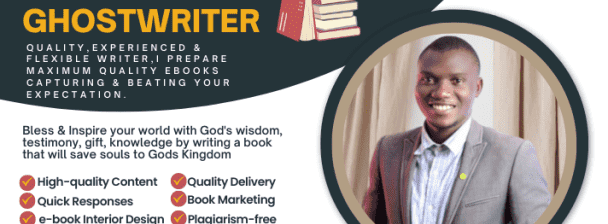 I will write your Christian book, Christian ebook, sermon as your Christian writer