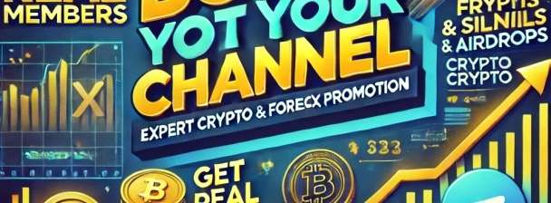 Boost Your Telegram Channel: Forex Signals, Crypto, and Airdrop Promotion"