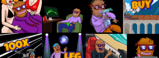 I will create animated crypto telegram stickers for your meme project, do meme art and nft collection