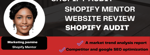 I will do shopify website review audit optimization to boost traffic