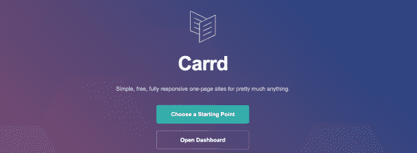 Carrd Pro Landing Pages