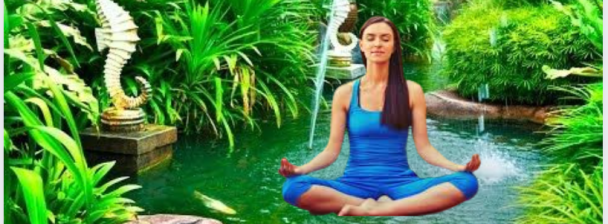 relaxing meditation music video promotion yoga rain thunder
