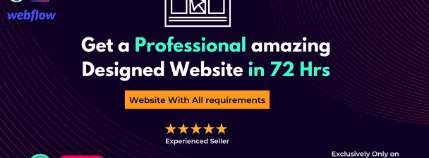 Get a Professional amazing designed  Website that Converts