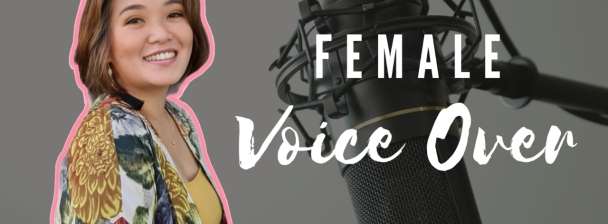 I will record an american female voiceover