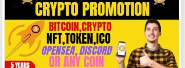 promote your crypto token and nft project to target audience