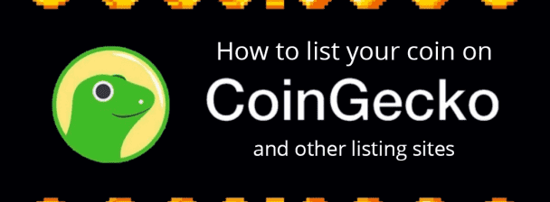 I will list your coin or token on coinmarketcap, coingecko binance coin listing