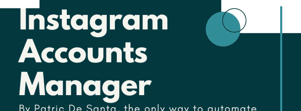 I will provide an instagram account manager bot