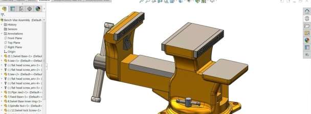 I will create 3D CAD models and renderings using SolidWorks